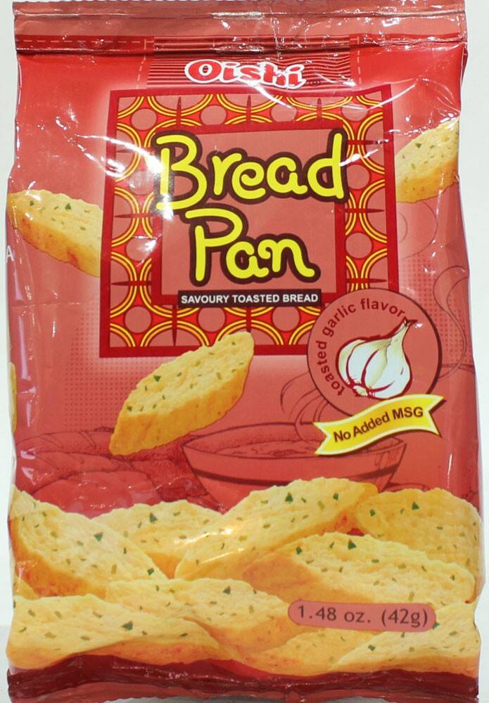 Oishi - Bread Pan Toasted Garlic Flavor - 1.48 oz